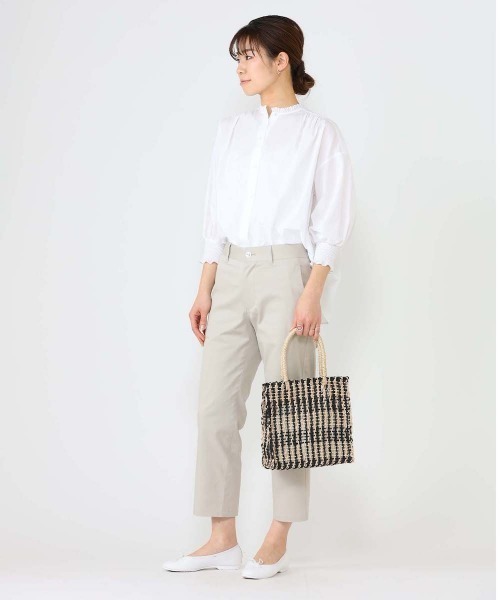 【お気にいる】 LA MARINE フランセーズ）の「チノテーパード FRANCAISE（マリン パンツ