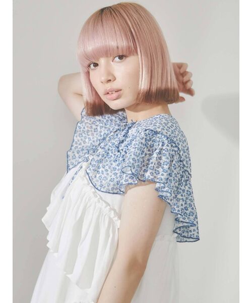 merry jenny（メリージェニー）の「flower race collar（付け襟・レディース・ブラック/レッド/ブルー・FREE）」の10枚目の写真