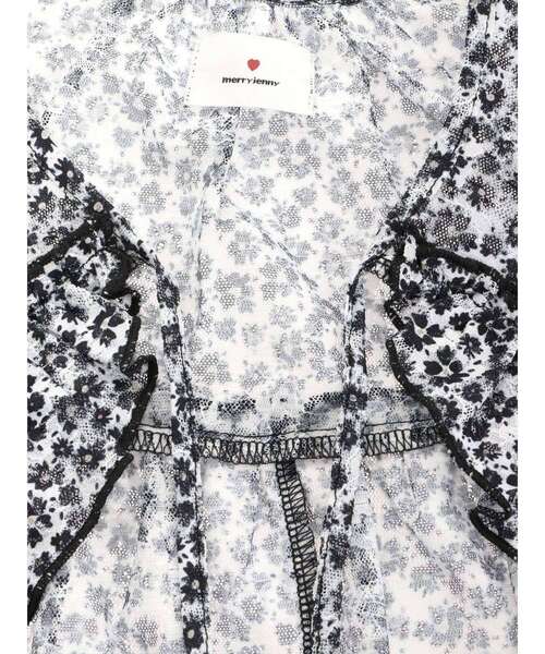 merry jenny（メリージェニー）の「flower race collar（付け襟・レディース・ブラック/レッド/ブルー・FREE）」の18枚目の写真