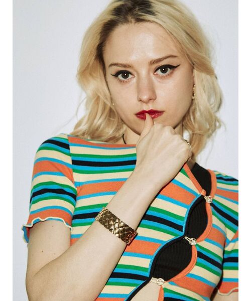 jouetie（ジュエティ）の「メタルブレスレット（ブレスレット・レディース・シルバー/ゴールド・FREE）」の5枚目の写真