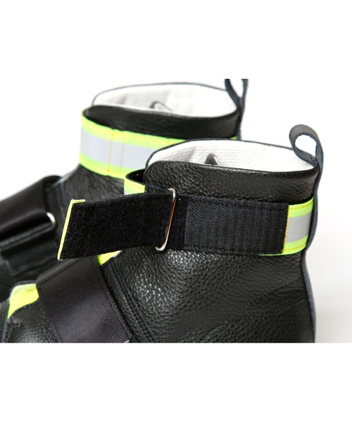 bedsidedrama（ベットサイドドラマ）の「bedsidedrama/ベッドサイドドラマ/safety leather Boots（スニーカー・レディース・ホワイト/ブラック・23/24/25/22.5/24.5/23.5）」の21枚目の写真