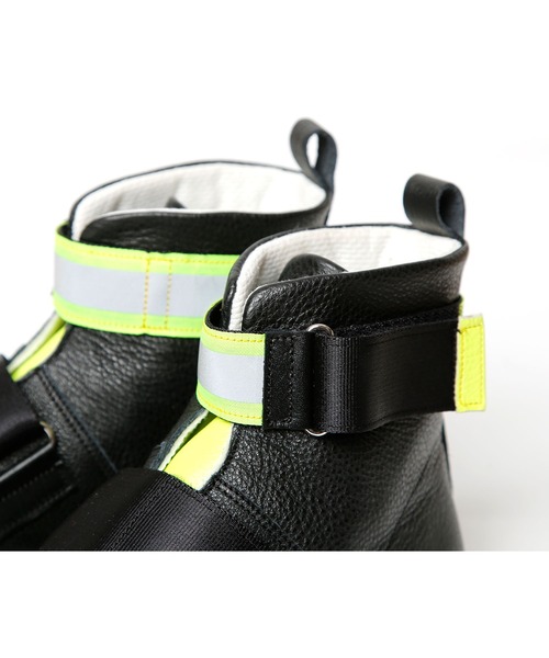 bedsidedrama（ベットサイドドラマ）の「bedsidedrama/ベッドサイドドラマ/safety leather Boots（スニーカー・レディース・ホワイト/ブラック・23/24/25/22.5/24.5/23.5）」の19枚目の写真