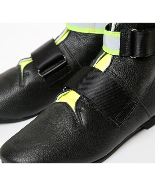 bedsidedrama（ベットサイドドラマ）の「bedsidedrama/ベッドサイドドラマ/safety leather Boots（スニーカー・レディース・ホワイト/ブラック・23/24/25/22.5/24.5/23.5）」の12枚目の写真