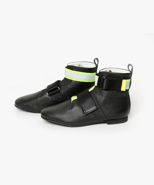 bedsidedrama（ベットサイドドラマ）の「bedsidedrama/ベッドサイドドラマ/safety leather Boots（スニーカー・レディース・ホワイト/ブラック・23/24/25/22.5/24.5/23.5）」の9枚目の写真