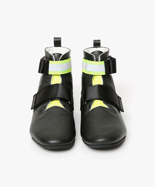 bedsidedrama（ベットサイドドラマ）の「bedsidedrama/ベッドサイドドラマ/safety leather Boots（スニーカー・レディース・ホワイト/ブラック・23/24/25/22.5/24.5/23.5）」の16枚目の写真