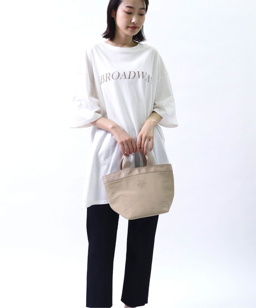 salle de bal(サルデバル)の「BUDDY BUDDY / バディバディ ランチトート FBB 08 FNIl(トートバッグ・レディース・カーキ/ピンク/チャコール/ベージュ・FREE)」の14枚目の写真