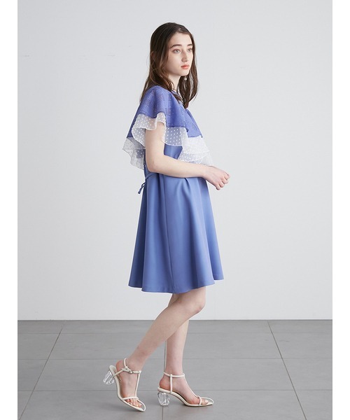 LILY BROWN（リリーブラウン）の「フリルミニワンピース