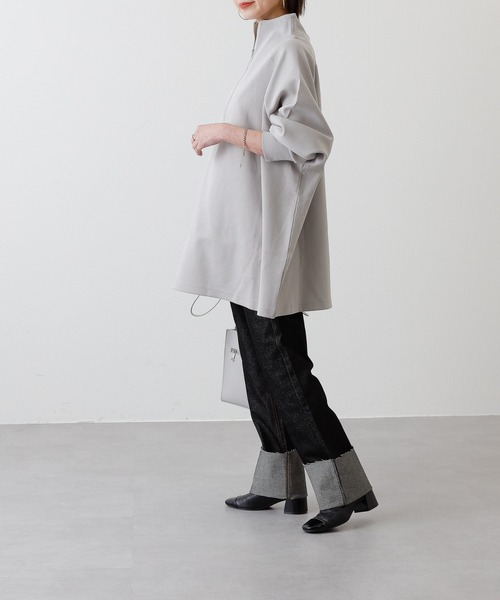 COLONY 2139（コロニートゥーワンスリーナイン）の「リジットデニムロールアップパンツ（デニムパンツ・レディース・ブラック/インディゴブルー・SMALL/MEDIUM）」の12枚目の写真