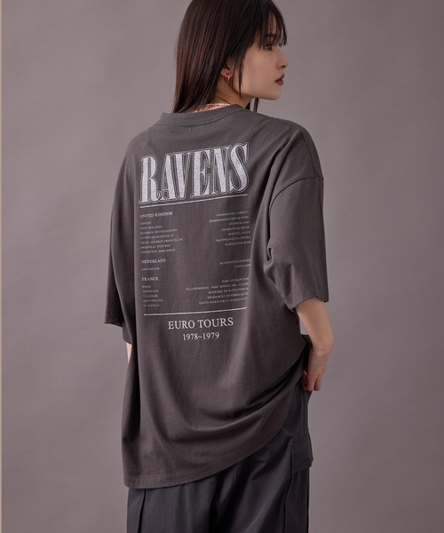 re_k by JUNRED（レクバイジュンレッド）の「【 re_k by JUNRED 】ビンテージライクロック半袖Tシャツ（Tシャツ/カットソー・メンズ・チャコールグレー/グリーン/ホワイト・M/L/S/LL）」の4枚目の写真