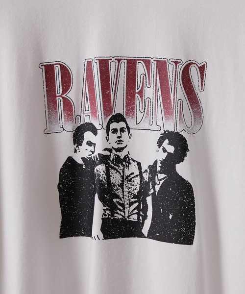 re_k by JUNRED（レクバイジュンレッド）の「【 re_k by JUNRED 】ビンテージライクロック半袖Tシャツ（Tシャツ/カットソー・メンズ・チャコールグレー/グリーン/ホワイト・M/L/S/LL）」の9枚目の写真