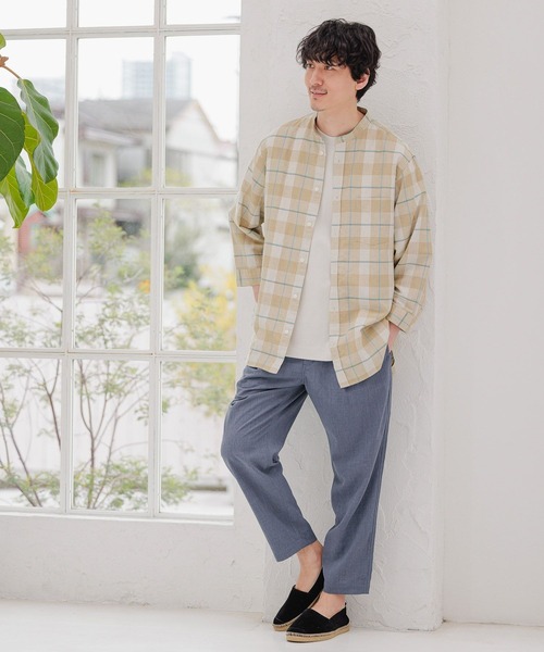 GLOBAL WORK（グローバルワーク）の「ソウカイDRYタッチテーパーパンツ/265384（その他パンツ・メンズ・スカイブルー/カーキ/その他/ライトベージュ/ホワイト系その他2/ブラウン/ネイビー・SMALL/MEDIUM/LARGE/X-LARGE）」の8枚目の写真