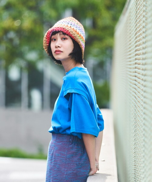 VACANCY(ヴァカンシー)の「カラフルカラークロシェハット(ハット・レディース・その他・FREE)」の14枚目の写真