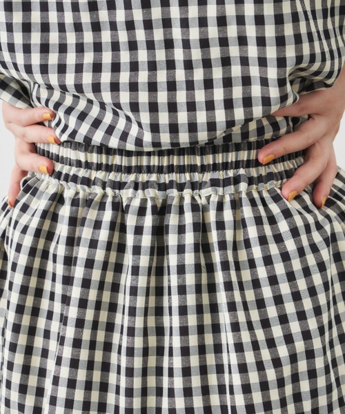 MERLOT（メルロー）の「パターンバリエーションフリルスカート/セットアップ対応（スカート・レディース・ブラック/ピンク/グリーン・FREE）」の9枚目の写真