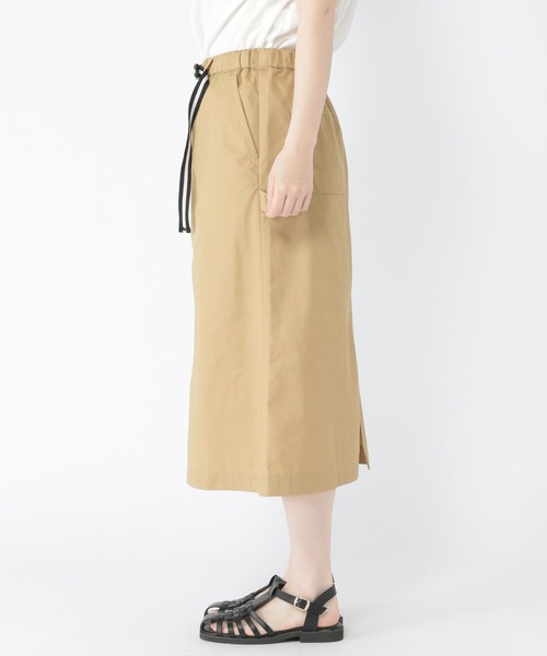 studio CLIP(スタディオクリップ)の「【撥水/UV/防汚】レジャーガチャベルト付きスカート(スカート・レディース・ベージュ/ブラック/カーキ・FREE)」の9枚目の写真