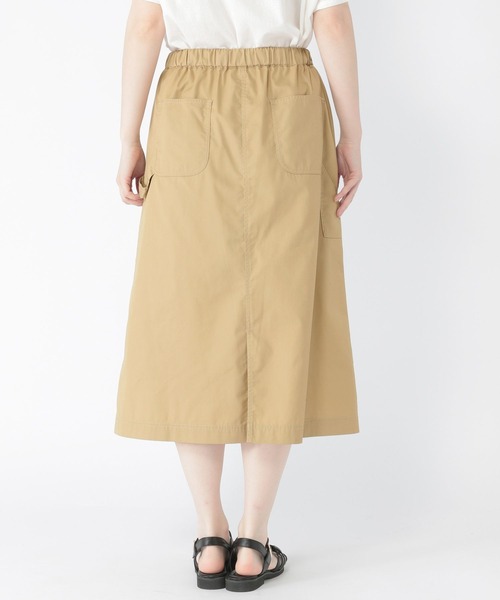 studio CLIP(スタディオクリップ)の「【撥水/UV/防汚】レジャーガチャベルト付きスカート(スカート・レディース・ベージュ/ブラック/カーキ・FREE)」の10枚目の写真