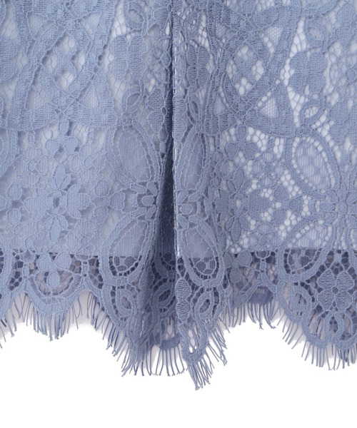 PROPORTION BODY DRESSING（プロポーションボディドレッシング）の「ハイウエストレースタイトスカート / 1212220500（スカート・レディース・ブルー/オフホワイト/ブラウン・MEDIUM/X-SMALL/SMALL）」の14枚目の写真