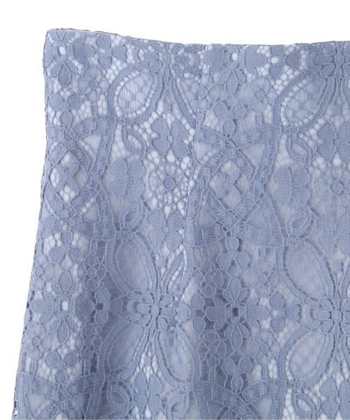 PROPORTION BODY DRESSING（プロポーションボディドレッシング）の「ハイウエストレースタイトスカート / 1212220500（スカート・レディース・ブルー/オフホワイト/ブラウン・MEDIUM/X-SMALL/SMALL）」の11枚目の写真