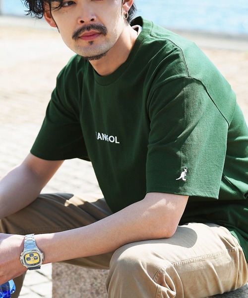 KANGOL（カンゴール）の「KANGOL カンゴール/ 刺繍ロゴTシャツ（Tシャツ/カットソー・メンズ・ホワイト系その他/グレー系その他/グリーン系その他/ブラック系その他/ホワイト系その他6/ブラック系その他2/ホワイト系その他2/ブラック系その他5/ホワイト系その他4/グレー系その他3/グリーン系その他3/ブラック系その他3/グリーン系その他2/ブラック系その他4/ホワイト系その他5/グレー系その他2/グレー系その他5/グレー系その他6/グレー系その他4/プラム/ブラック系その他6/グレー系その他7/ホワイト系その他3/パープル系/ブルー系その他・LARGE/MEDIUM/SMALL/X-LARGE）」の20枚目の写真