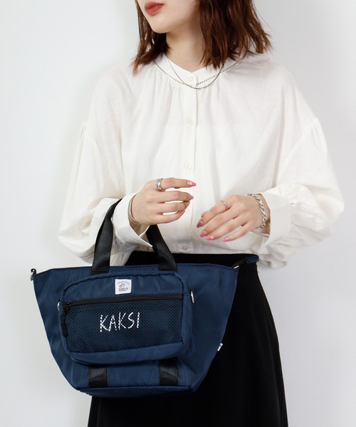 KAKSI(カクシ)の「KAKSI 2WAYトートBAG&サコッシュ(ショルダーバッグ・メンズ・ブラック/ネイビー/グレー/カーキ・FREE)」の4枚目の写真