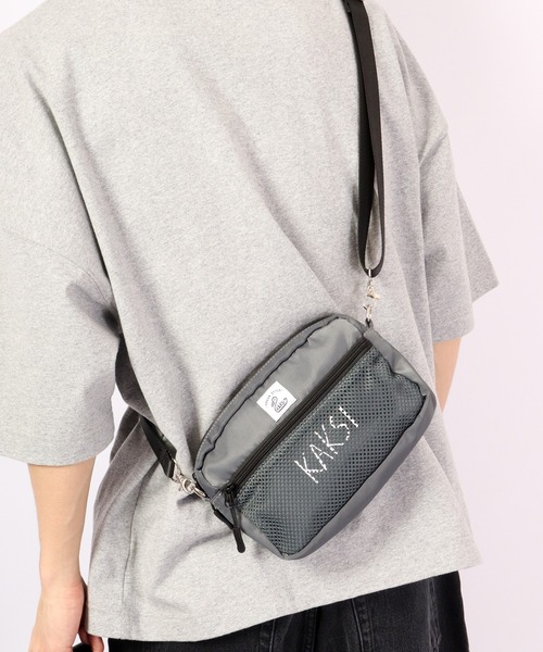 KAKSI(カクシ)の「KAKSI 2WAYトートBAG&サコッシュ(ショルダーバッグ・メンズ・ブラック/ネイビー/グレー/カーキ・FREE)」の12枚目の写真