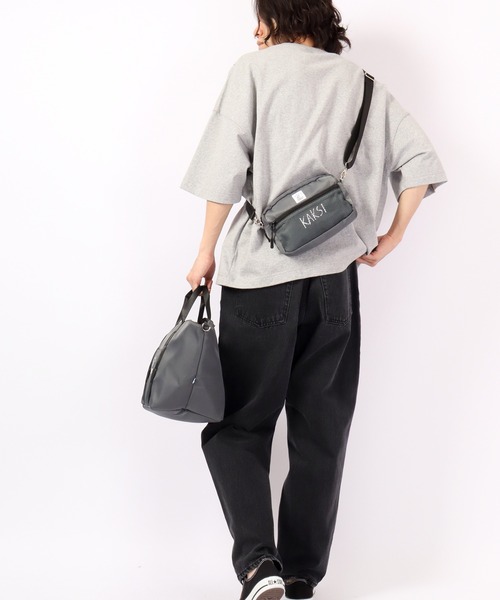 KAKSI(カクシ)の「KAKSI 2WAYトートBAG&サコッシュ(ショルダーバッグ・メンズ・ブラック/ネイビー/グレー/カーキ・FREE)」の6枚目の写真