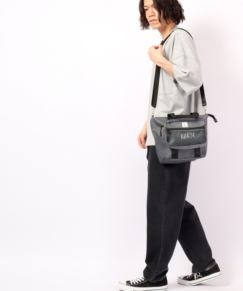KAKSI(カクシ)の「KAKSI 2WAYトートBAG&サコッシュ(ショルダーバッグ・メンズ・ブラック/ネイビー/グレー/カーキ・FREE)」の13枚目の写真
