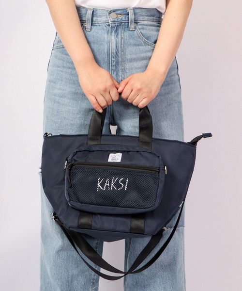 KAKSI(カクシ)の「KAKSI 2WAYトートBAG&サコッシュ(ショルダーバッグ・メンズ・ブラック/ネイビー/グレー/カーキ・FREE)」の17枚目の写真