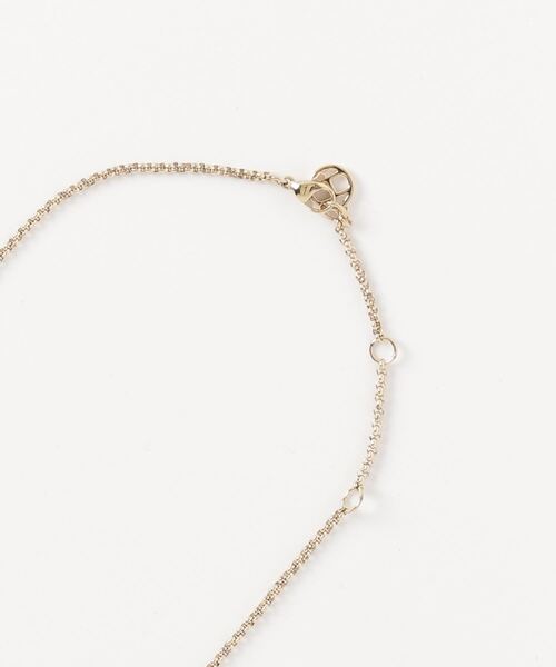 TOMMY HILFIGER（トミーヒルフィガー）の「【Tommy Hilfiger/トミーヒルフィガー】ネックレス ロゴ サークル ペンダント / ローズゴールド×ゴールド（ネックレス・レディース・ピンクゴールド・FREE）」の2枚目の写真