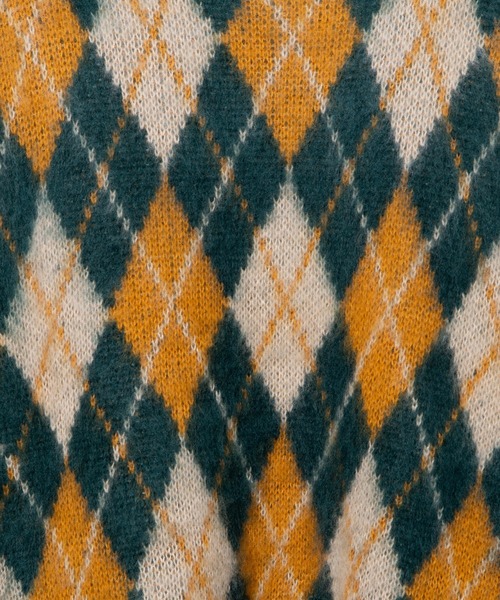 WEGO（ウィゴー）の「WEGO/モヘアライク総柄BIGプルオーバー（ニット/セーター・メンズ・その他1/その他2/その他3/その他4/その他6/その他5・MEDIUM/LARGE）」の19枚目の写真