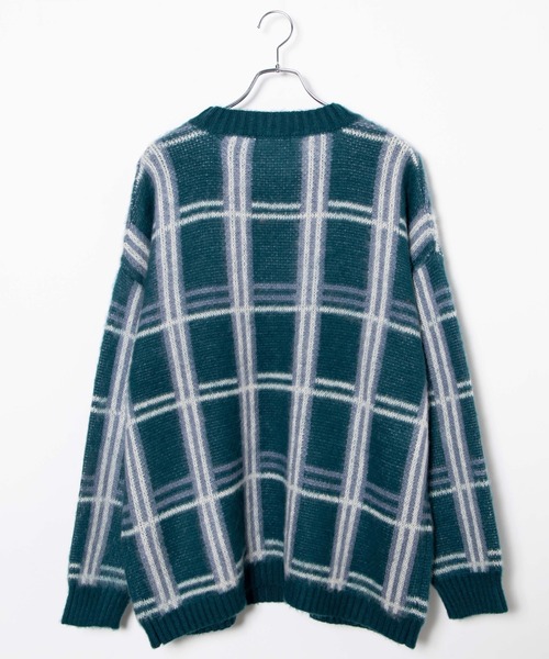 WEGO（ウィゴー）の「WEGO/モヘアライク総柄BIGプルオーバー（ニット/セーター・メンズ・その他1/その他2/その他3/その他4/その他6/その他5・MEDIUM/LARGE）」の10枚目の写真