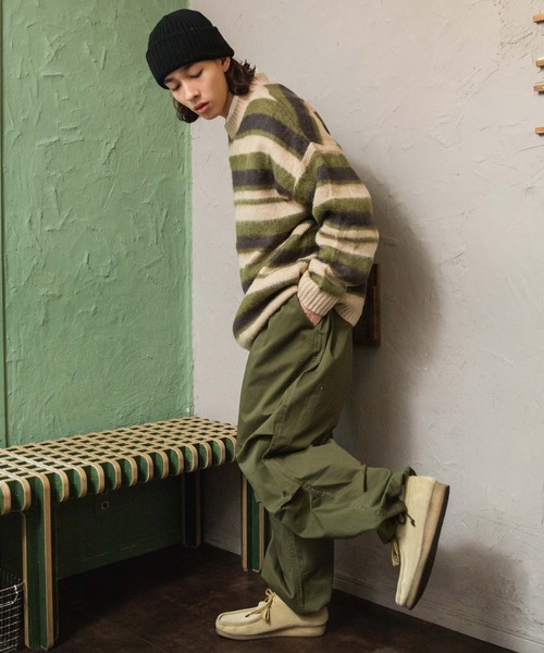 WEGO（ウィゴー）の「WEGO/モヘアライク総柄BIGプルオーバー（ニット/セーター・メンズ・その他1/その他2/その他3/その他4/その他6/その他5・MEDIUM/LARGE）」の7枚目の写真