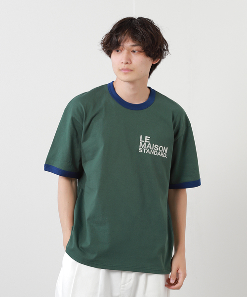 JOURNAL STANDARD（ジャーナルスタンダード）の「“国内exclusive”【PPSC/ピンポン サーフ クラブ for JS】リンガー Tシャツ（Tシャツ/カットソー・メンズ・ホワイト/グリーン・MEDIUM/LARGE）」の4枚目の写真