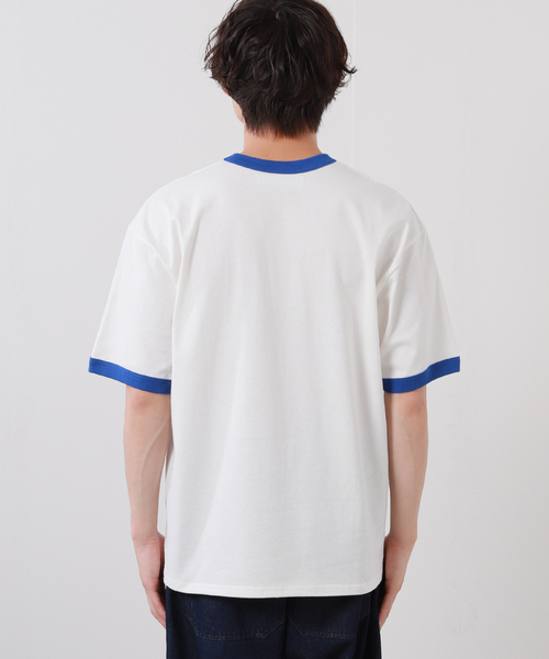 JOURNAL STANDARD（ジャーナルスタンダード）の「“国内exclusive”【PPSC/ピンポン サーフ クラブ for JS】リンガー Tシャツ（Tシャツ/カットソー・メンズ・ホワイト/グリーン・MEDIUM/LARGE）」の8枚目の写真