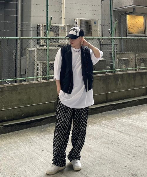 XU（エックスユー）の「【XU/エックスユー】sleeveless zip up hoodie/スリーブレス ジップアップ フーディー ベスト チョッキ風 フード ストリート（その他トップス・レディース・ブラック/グレー・ONE SIZE）」の14枚目の写真