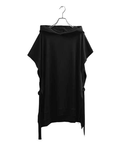 MinoriTY（マイノリティ）の「【MinoriTY】サイドオープンジレパーカー パーカーベスト/ノースリーブ 半袖 メンズ 秋服 秋服（ベスト・メンズ・ブラック/カーキ/グレイッシュベージュ・M/L）」の7枚目の写真