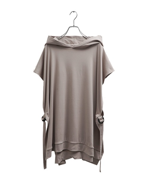 MinoriTY（マイノリティ）の「【MinoriTY】サイドオープンジレパーカー パーカーベスト/ノースリーブ 半袖 メンズ 秋服 秋服（ベスト・メンズ・ブラック/カーキ/グレイッシュベージュ・M/L）」の19枚目の写真