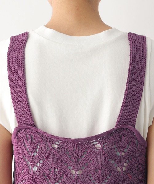 RAGEBLUE（レイジブルー）の「クロシェ編みビスチェ/セットワンピース（ワンピース・レディース・ホワイト/ライトブルー/ネイビー・FREE）」の18枚目の写真