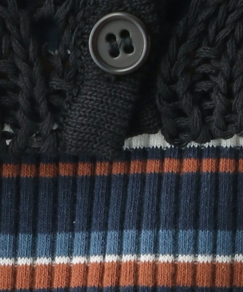 RAGEBLUE（レイジブルー）の「クロシェ編みビスチェ/セットワンピース（ワンピース・レディース・ホワイト/ライトブルー/ネイビー・FREE）」の21枚目の写真