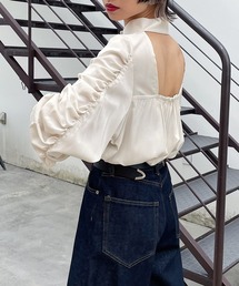 PAGEBOY | バックオープンブラウス(シャツ/ブラウス)