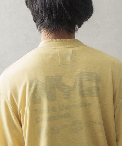 GLOSTER（グロスター）の「【GLOSTER/グロスター】ソアリネンカノコ サマーカーディガン サマーカーデ シアーニット（カーディガン/ボレロ・メンズ・アイボリー/イエロー/ライトブルー/オリーブ・M/L）」の11枚目の写真