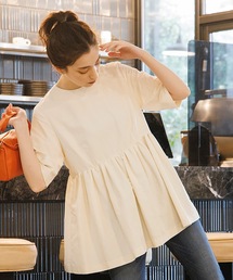 OPAQUE.CLIP | ペプラムブラウス【WEB限定サイズ】(シャツ/ブラウス)