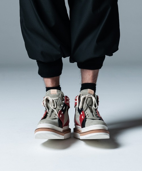 glamb（グラム）の「Combat Zip Sneakers / コンバットジップ