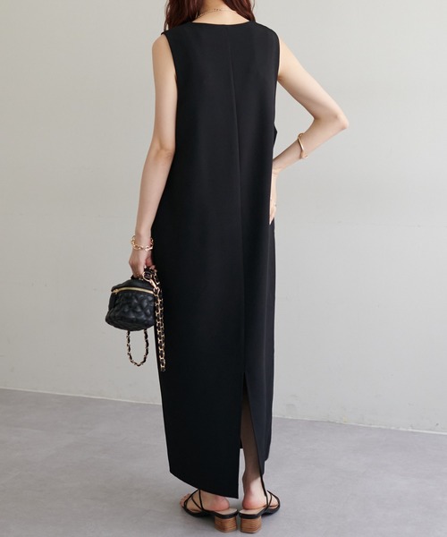 DISCOAT(ディスコート)の「深Vジャンスカ(ジャンパースカート・レディース・ブラック/モカ/ベージュ・FREE)」の7枚目の写真