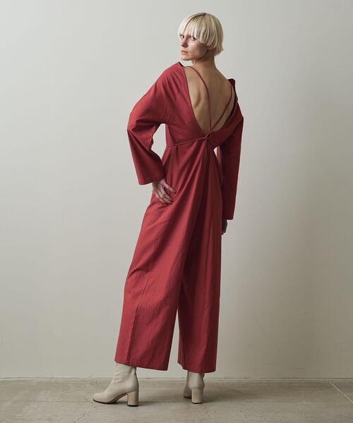 BASERANGE＞OTAY LONGSLEEVE JUMPSUIT/ジャンプスーツ 【公式通販】