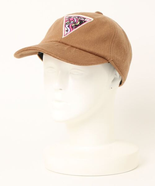 チチカカ（チチカカ）の「メルトンキャップ（キャップ・レディース・オレンジ/ベージュ/ブラック・FREE）」の5枚目の写真