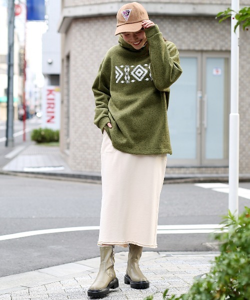 チチカカ（チチカカ）の「メルトンキャップ（キャップ・レディース・オレンジ/ベージュ/ブラック・FREE）」の8枚目の写真