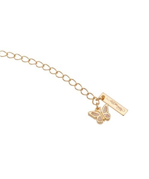 STUGAZI(スガキ)の「【STUGAZI/スガジ】Ed Hardy Eagle Angel Necklace / エドハーディ バタフライ ネックレス バタフライネックレス パール ネックレス パールネックレス シルバー ゴールド 蝶々 チェーンネックレス Y2K トライバル タトゥー(ネックレス・メンズ・シルバー/ゴールド・ONE SIZE)」の8枚目の写真