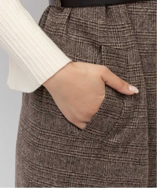 RANDA(ランダ)の「ノースリーブロングコート(その他アウター・レディース・ブラック/クリーム/チェック・1/0)」の18枚目の写真