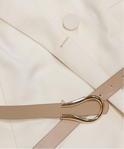 RANDA(ランダ)の「ノースリーブロングコート(その他アウター・レディース・ブラック/クリーム/チェック・1/0)」の11枚目の写真