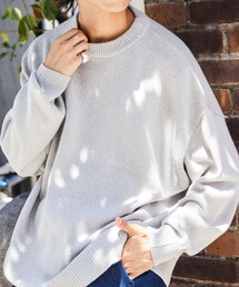 FREAK'S STORE | WEB限定 ビッグシルエット イージーケア ウォッシャブル クルーネックニット(ニット/セーター)